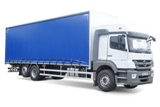 Car Hire Wellingborough - 26 Tonne Curtain Side Truck - Truck hire Wellingborough