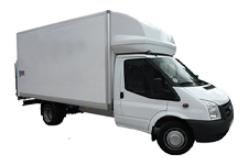 Car Hire Wellingborough - Ford Luton 3.5 ton Tail Box Lift Truck - Truck hire Wellingborough